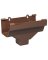 OUTLET END TRDNL BROWN 2INX3IN