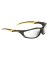 DeWALT DPG96-1C Safety Glasses, Hard-Coated Lens, Black/Yellow Frame