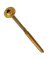 GRK Fasteners RSS 96005 Structural Screw, 4 in L, Round Head, Star Drive,