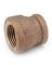 1/2"X1/4"FIPT PIPE COUPLING BRS