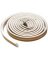 02618 WHT WEATHERSTRIP 17FT