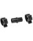 PEX COUPLING W/CLAMP BLACK 1IN