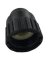PEX CAP BLACK 1/2IN