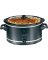 COOKER SLOW BLK/SIL 8QT