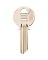 HY-KO 11010Y3 Key Blank, Brass, Nickel, For: Yale Cabinet, House Locks and