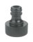 Gilmour 839074-1001 Garden Hose Connector Male, Male, Polymer