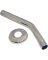 SHOWER ARM W/FLANGE 8IN CHROME