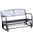 GLIDER BENCH DECORATIVE STEEL