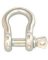 Campbell T9600435 Anchor Shackle, 400 lb Working Load, Carbon Steel, Zinc