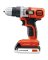 Black+Decker LDX120C Drill/Driver, Battery Included, 20 V, 3/8 in Chuck,