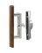 PATIO DOOR 3-15/16" HDL SET ALMN