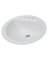 SINK LAV OVAL DROP IN BONE
