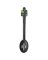 Slotted Cooking Spoon 15" Blk