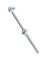 HOOK BOLT STEEL 5/8X12IN ZINC