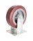 CASTER RIGID 6X2IN POLYURETHAN