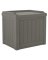 Box Deck Seat Resin Gray 22gal