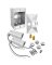 2 LIGHT FLOODLIGHT KIT WHITE