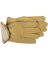 GLOVE GRAIN LEATHER LINED MED
