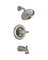 FAUCET TUB/SHOWER 1HNDL SS