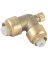 Sharkbite Elbow 90deg W/drn 1/2"
