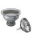 Plumb Pak PP5411 Stainless Steel Basket Strainer with Fixed Post