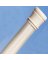 Shower Rod 1.25"x34.5"-60" Wht