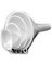 CHEF CRAFT 20493 Funnel Set, 2 to 5 in Dia, Plastic