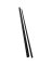 TBR-6-BL RAIL TOP/BTM BLK 6FT