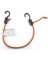 KEEPER ZipCord 06378 Bungee Cord, 30 in L, Rubber, Hook End