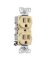 COO-BR15V DUPLEX RECEPTACLE STRA