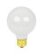 Feit Electric 40G25/W/15K Incandescent Bulb; 40 W; G25 Lamp; Medium E26 Lamp