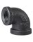 ProSource B90R 15X10 Reducing Pipe Elbow, 1/2 x 3/8 in, FIP, 90 deg Angle, Malleable Iron, SCH 40 Sc