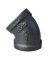 ELBOW 45DEG BLACK 1-1/4