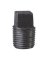 1/8"MPT PIPE PLUG BLACK