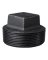 PLUG BLACK MALLEABLE 2 IN
