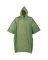 Diamondback 2690 Poncho, One-Size, PVC, Olive/Yellow, Drawstring Collar,