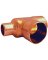 TEE COPPER WROT 3/4X1/2X3/4