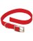 COLLAR NYLON 2PLY RED 1X22IN