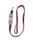 LEASH NYLON RED 5/8INX6FT