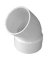 ELBOW 45 DEG ST PVC SPXHUB 3IN