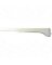 BRACKET SHELF STEEL 12IN BRASS