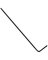 HEX KEY SHORT 1/8"