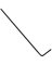 HEX KEY 9/64 EKLIND 15109