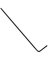 KEY HEX 3/8IN SAE SHORT ARM