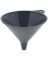 FloTool 05015 Medium Funnel, 1 pt Capacity, HDPE, Charcoal