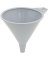 FloTool 05007 Small Funnel, 0.5 pt Capacity, HDPE, Gray