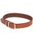 COLLAR LEATHER BROWN 1X20IN