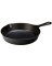 SKILLET SEASND DBL LIP BLK 9IN