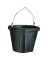 Fortex-Fortiflex B600-18 Bucket, Fortalloy Rubber/HDPE, Black