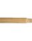BIRDWELL 533-12 Broom Handle, 15/16 in Dia, 60 in L, Threaded, Hardwood
